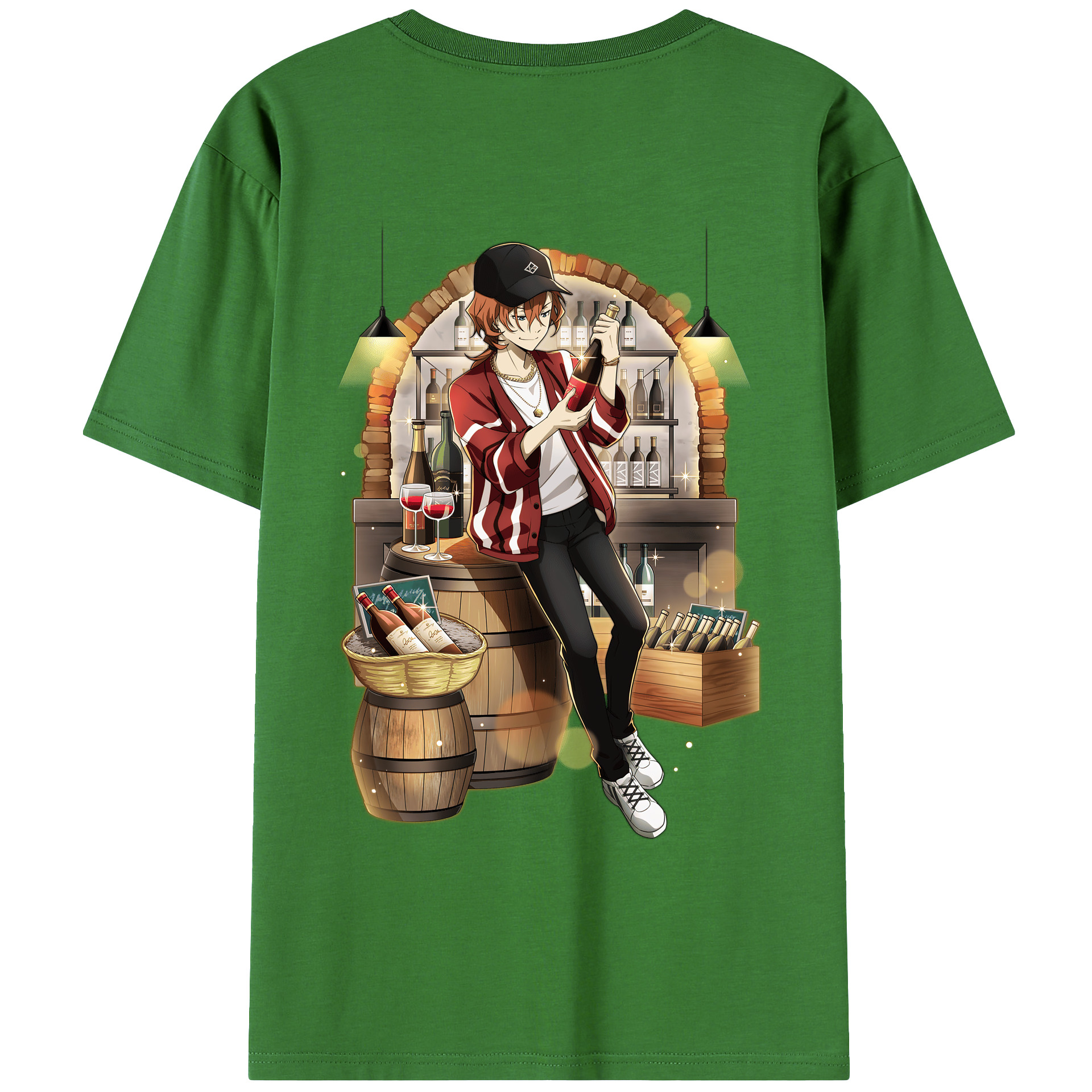 （画像用） 文豪ストレイドッグス Bungo Stray Dogs レディース半袖Tシャツ(バックプリント)